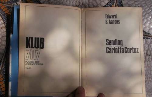 Sending Carlotta Cortez - Edward S Aarons - Klub 707 - 1974 - Hugo Brink Spioenasie reeks