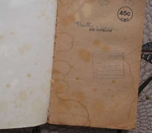 Die Gifblom - Piet Hamer - Speurverhaal