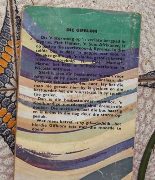 Die Gifblom - Piet Hamer - Speurverhaal