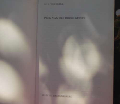 Plek van die dooie geeste - HS van Blerk - 1982 - Klub 707 - Sci-Fi avontuurverhaal