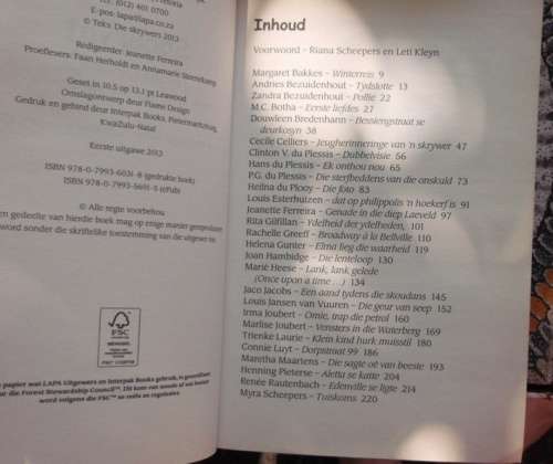 Spoorvat - Riana Scheepers & Leti Kleyn - 2013 - Kortverhale met skrywers jeugherinneringe