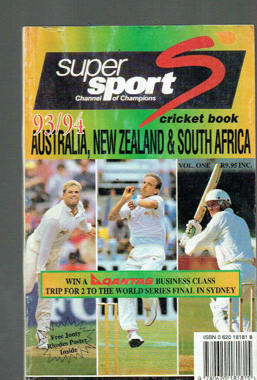 Supersport Brosjure - Australia & New Zealand in SA 1993-94