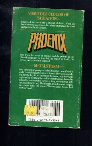Metal Storm - David Alexander - 1988 - Action - Phoenix series no 4 (j1)