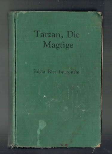Tarzan die magtige - Edgar Rice Burroughs - 1948 - Nr 8 hardeband reeks AM van Schoor vertaling