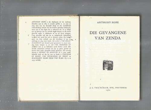 Die Gevangene van Zenda - Anthony Hope - 1962 - Libri reeks