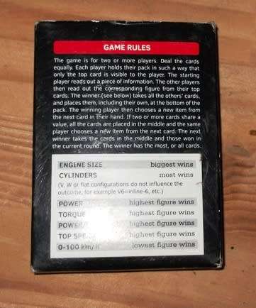 Set of CAR Magazine Trump cards - SUPER Bakkies ( Trading Cards)