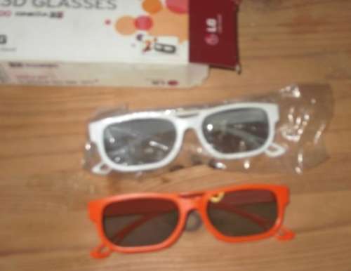 Pack with 2 3D Glasses LG AG-F200 Cinema 3D glasses