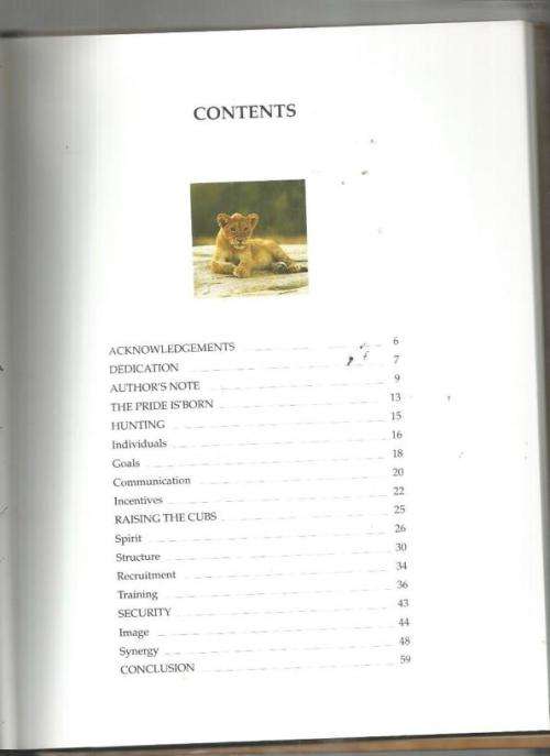 The power of the Pride - Ian Thomas - Create powerfull business teams