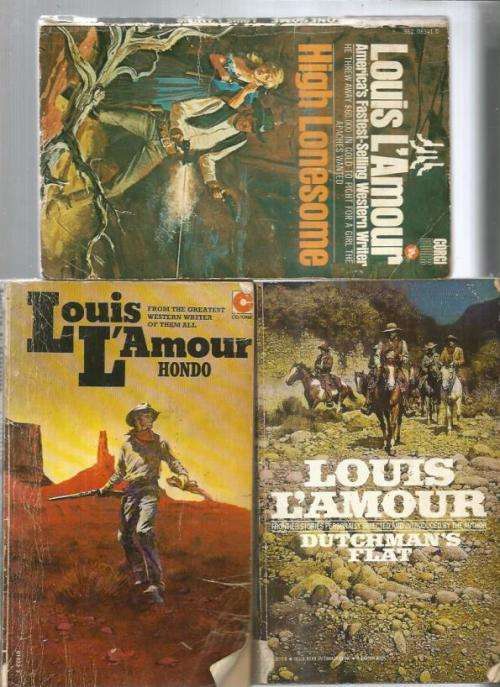 Louis L`Amour value pack - 10 books see scans and product description