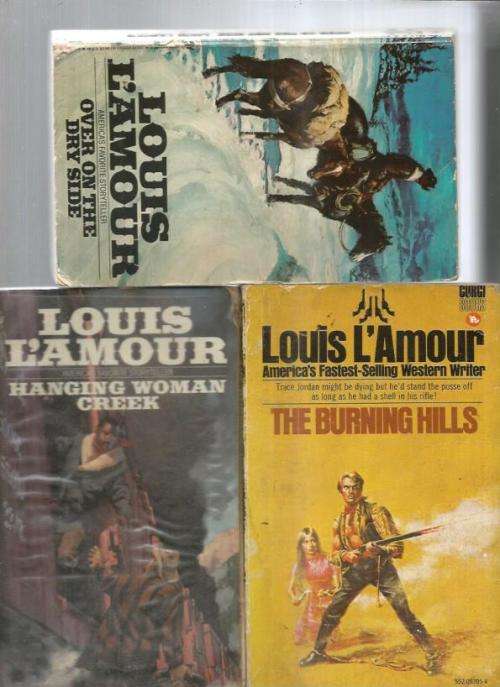 Louis L`Amour value pack - 10 books see scans and product description
