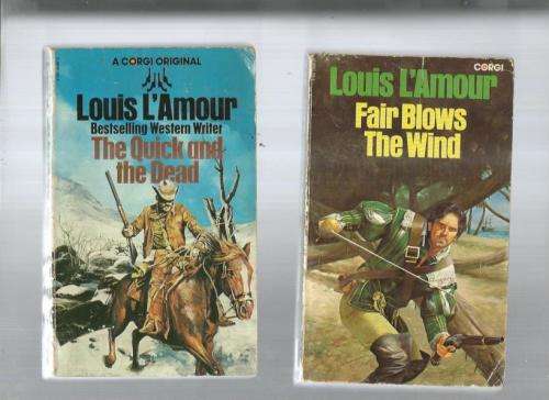 Louis L`Amour value pack - 10 books see scans and product description
