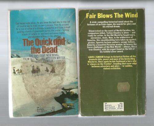 Louis L`Amour value pack - 10 books see scans and product description