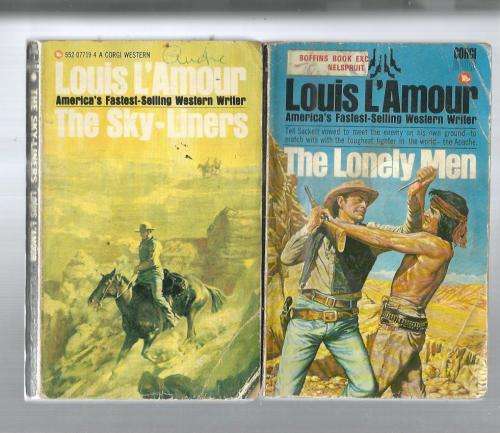 Louis L`Amour value pack - 10 books see scans and product description