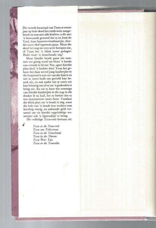 Tessa en die Tienerbende - Elizabeth Stander - 1983 - nr 3 in Tessa reeks vir meisies