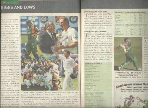 Rugby Week / Cricket Week - 24 April 2002