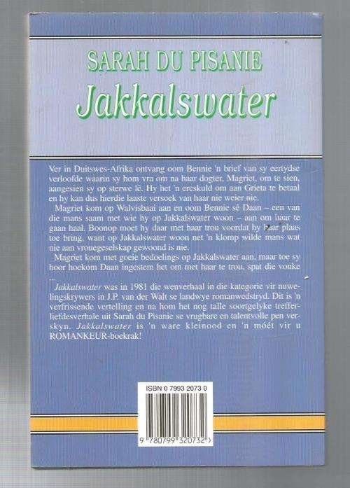 Jakkalswater - Sarah du Pisani - 1994 - Roman