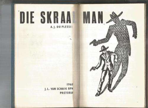 Die skraal man - AJ du Plessis - 1968 - Avontuur verhaal