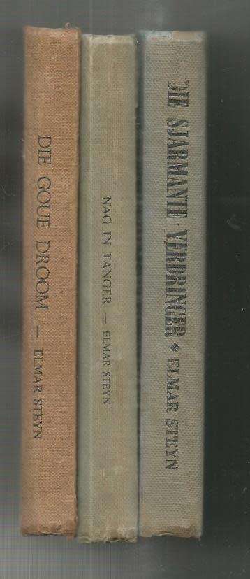 Elmar Steyn lot van 3 - 1 x ou Kaaps 1 x Goudeveld Avontuur 1 x Agent X03