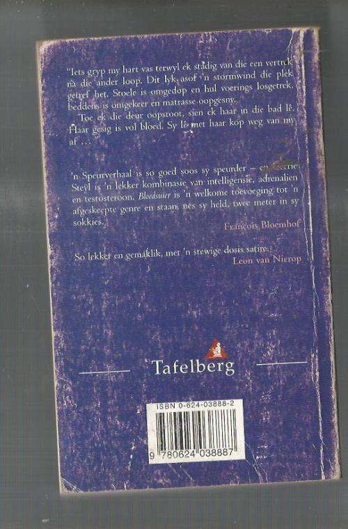 Bloedsuier - Lambert Visser - Gerrie Steyl speurverhaal (k4)