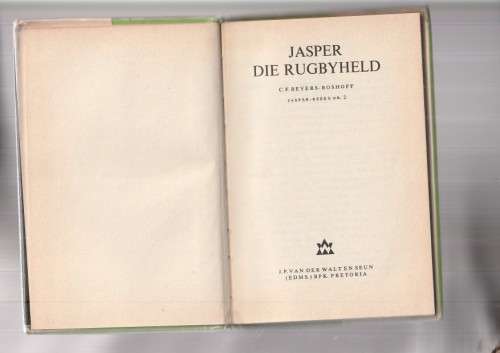Jasper die Rugbyheld - CF Beyers-Boshoff - 1983 - Jasper Reeks nr 2