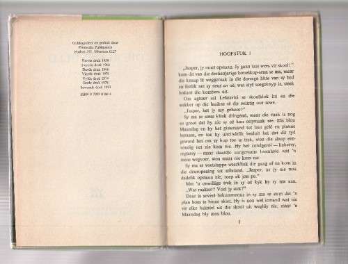 Jasper die Rugbyheld - CF Beyers-Boshoff - 1983 - Jasper Reeks nr 2