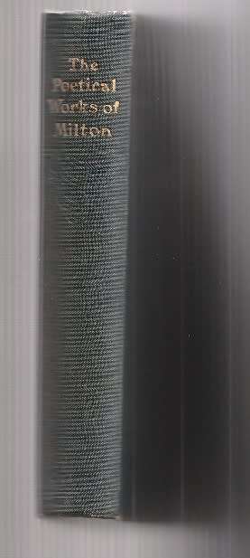 The Poetical works of John Milton - 1906 - Poetry