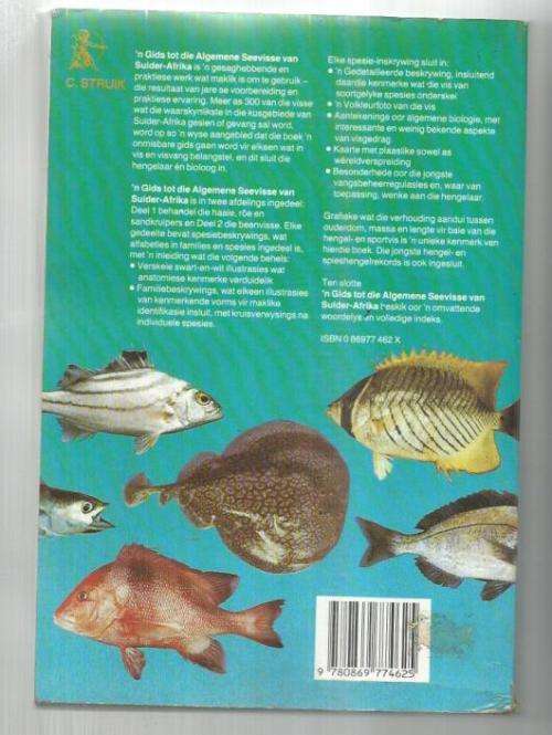 n Gids tot die Algemene Seevisse van Suider-Afrika - Rudy van der Elst - 1993