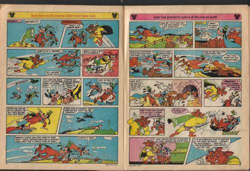 Walt Disney`s Micky Mouse in Disneyland comic Magizine - 14th May 1977