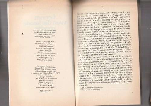 Lennet wen die laaste rondte - Luitenant X - 1989 - Lennet reeks nr 11