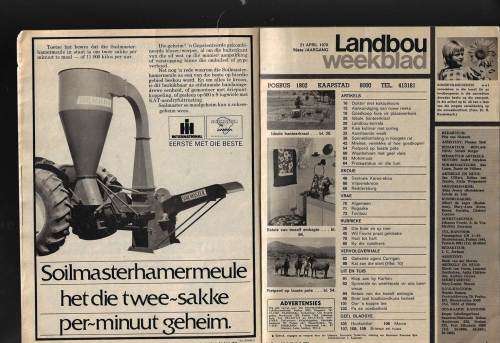 Landbouweekblad - 21 Apr 1978 - Sien scans vir inhoud