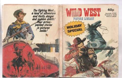 Wild West Picture Library - Holiday Special - 1980  192 pages comic (a10)