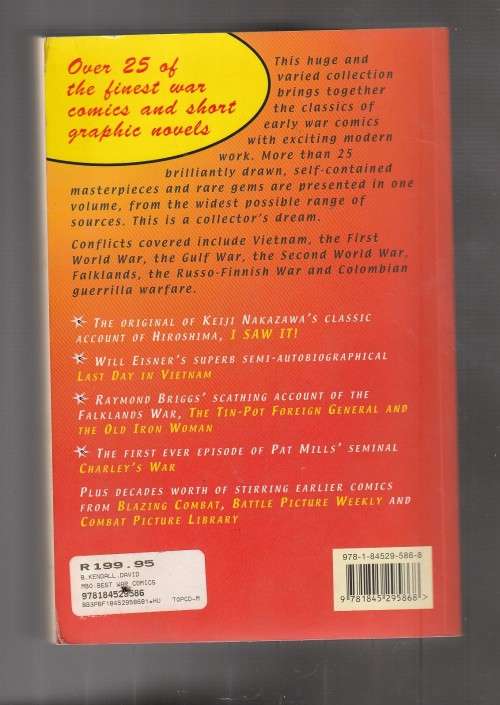 The mammoth Book of Best War Comics - David Kendall - 2007 - Collection of best comics