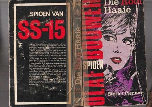 Die Rooi Haaie - Stoffel Pienaar - 1966 - Spioen Olaf Bouwer reeks - Olaf Bouwer Boekklub