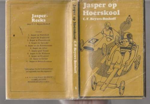 Jasper op Hoerskool - CF Beyers-Boshoff - 1973 - Jasper reeks nr 1