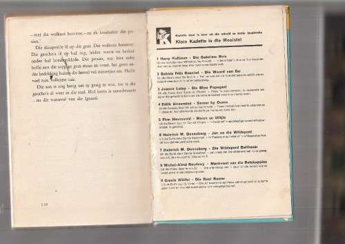 Ponie van die vlaktes - Francis Kalnay - 1962 - Klein kadet reeks nr 17