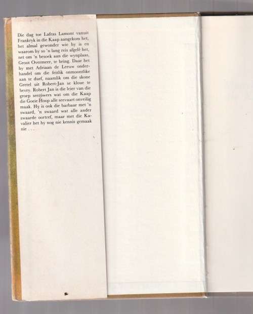 Monsieur die Kavalier - CF Beyers-Boshoff - 1982 - Ou Kaapse verhaal