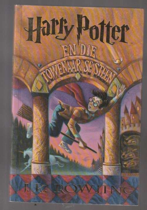 Harry Potter en die Towenaar se steen - JK Rowling - 2001 - Sagteband - Harry Potter nr 1
