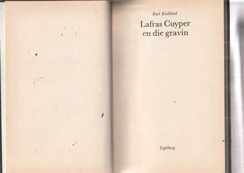 Lafras Cuyper en die Gravin - Karl Kielblock - 1979 - Lafras Cuyper reeks