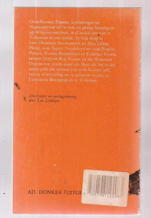 Oom Kootjie Emmer - Andre P Brink - 1983 - Sagteband roman