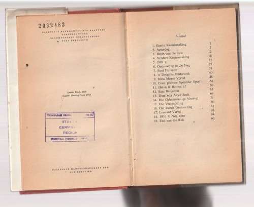 Moord in Kompartement 1001E - Mikro - Tieroogboeke nr 2