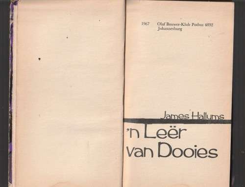 n Leer van Dooies - James Hallums - Olaf Bouwer Klub - Riller (f4)