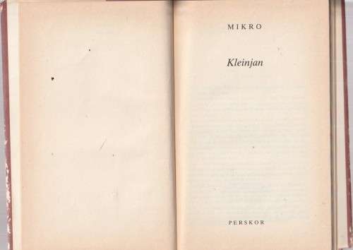 Kleinjan - Mikro - Sias en Mias reeks