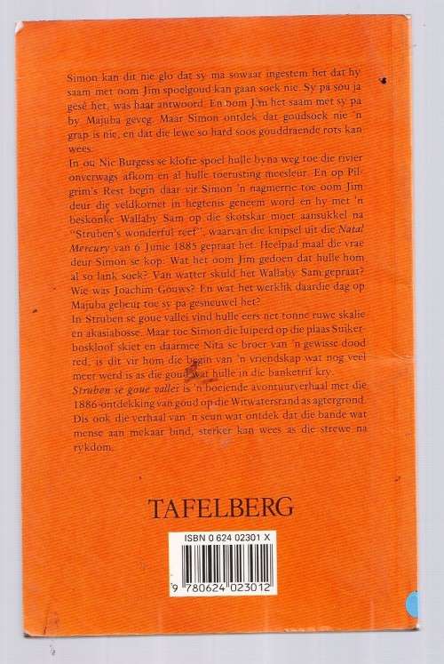 Struben se Goue Vallei - John Coetzee - voor oorlogse Goudveld avontuur