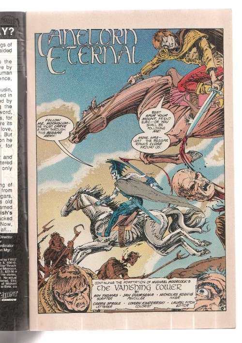 Elric the Vanishing Tower - Comic - no 5 1988