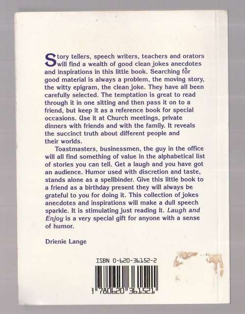 Laugh and Enjoy - Norman Nel - Clean jokes, anecdotes and inspirations (k4)