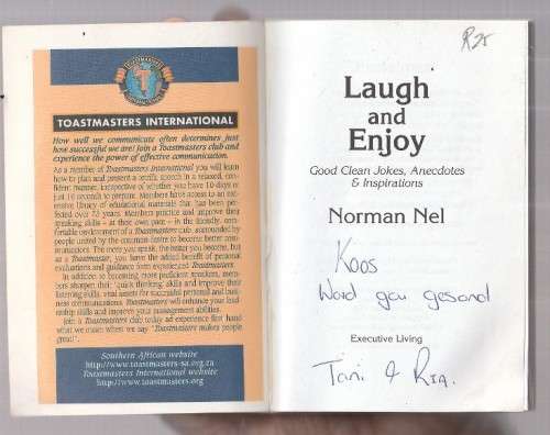Laugh and Enjoy - Norman Nel - Clean jokes, anecdotes and inspirations (k4)