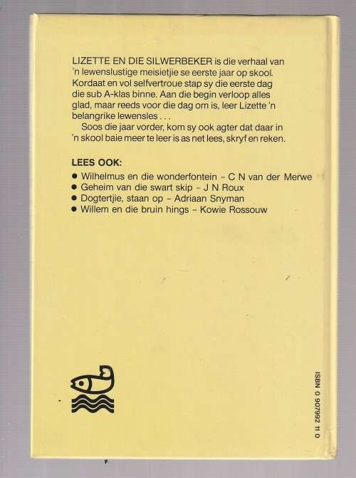 Lizette en die Silwer Beker - Louise Prinsloo - Lizette reeks