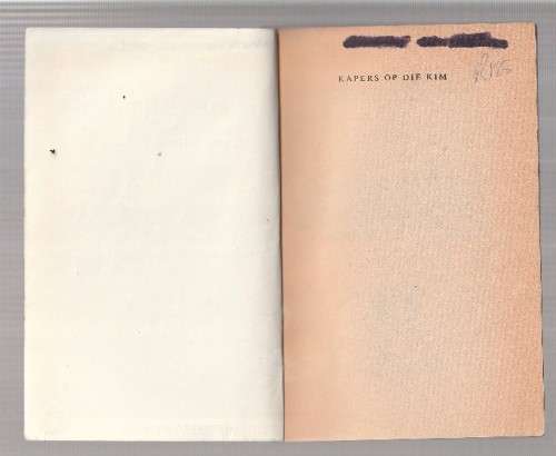 Kapers op die kim - Gerrie Radlof (k4) Oloff die Seerower nr 54 - 1961 Pionier uitgawe