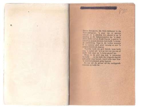 Graf in die Woestyn - Meiring Fouche (k4) - Sahara Avontuur - Pronk Boek 1961