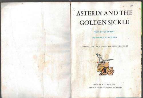 Asterix and the Golden Sickle 1977